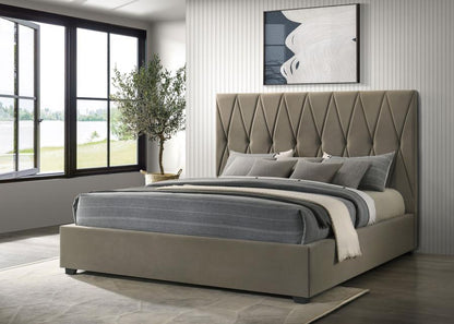 Delsea - Upholstered Platform Bed Coaster Fine Furniture