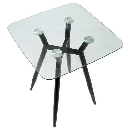 Clara - Mid Century Modern Square Table Lumi Source