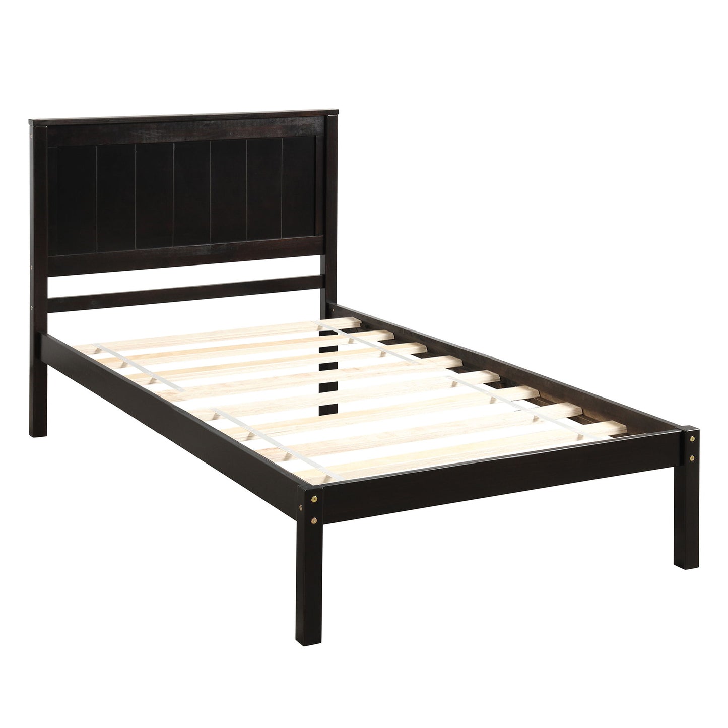 Platform Bed Frame With Headboard Hearth and Haven