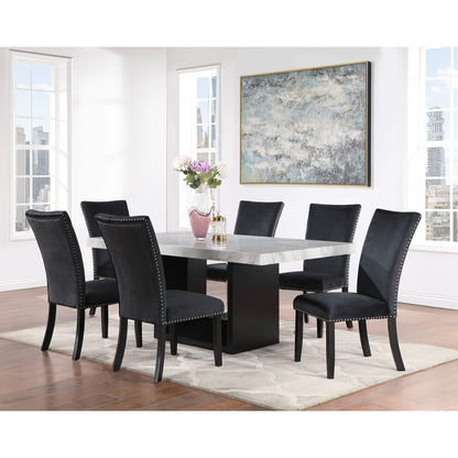 Sheena - 5 Pieces Dining Table Set - Black Global Furniture USA
