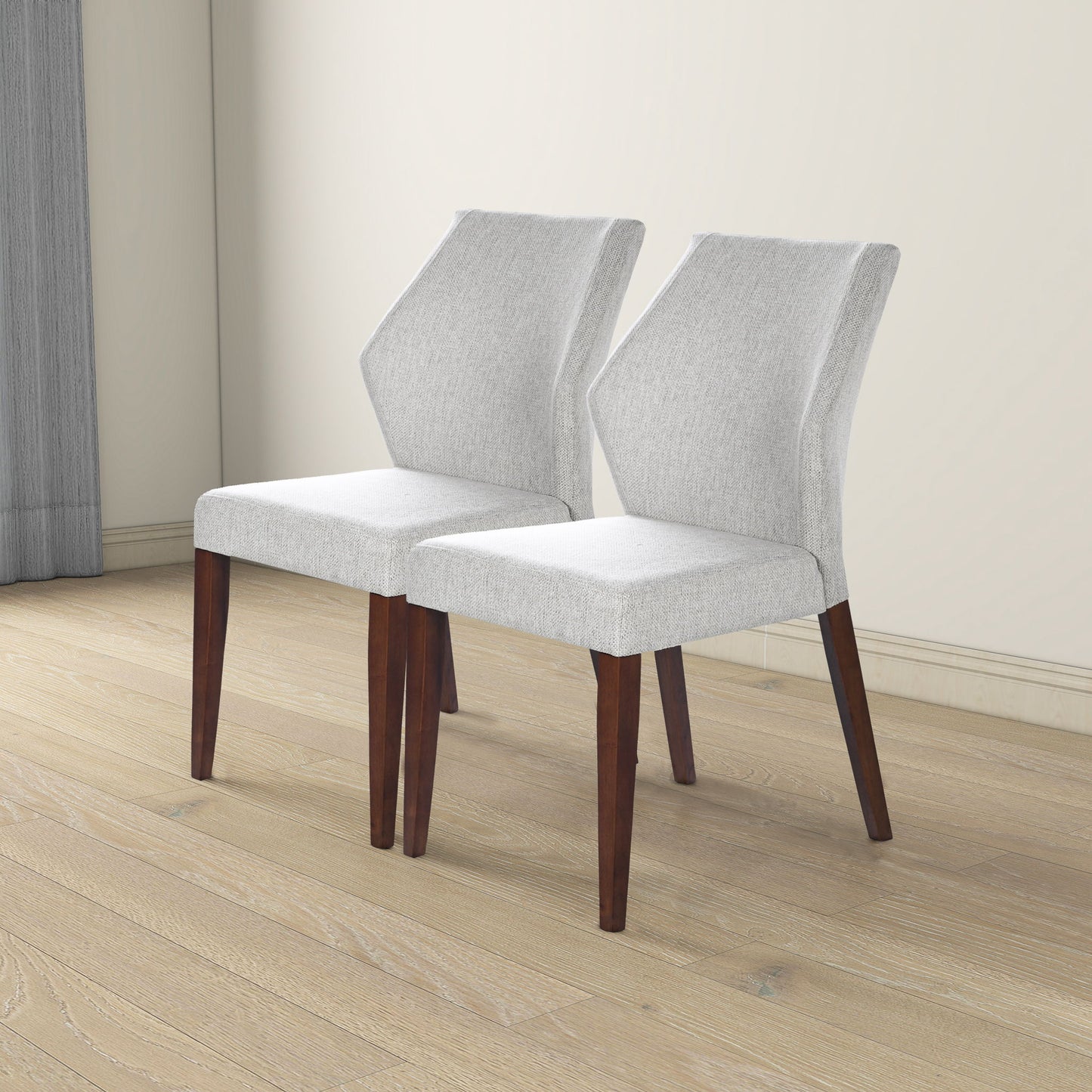 Luca - Dining Chair (Set of 2) - Light Gray Ashcroft Furniture