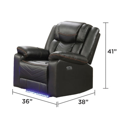 Challenger - LED Power Recliner Chair Matrix Furniture Group