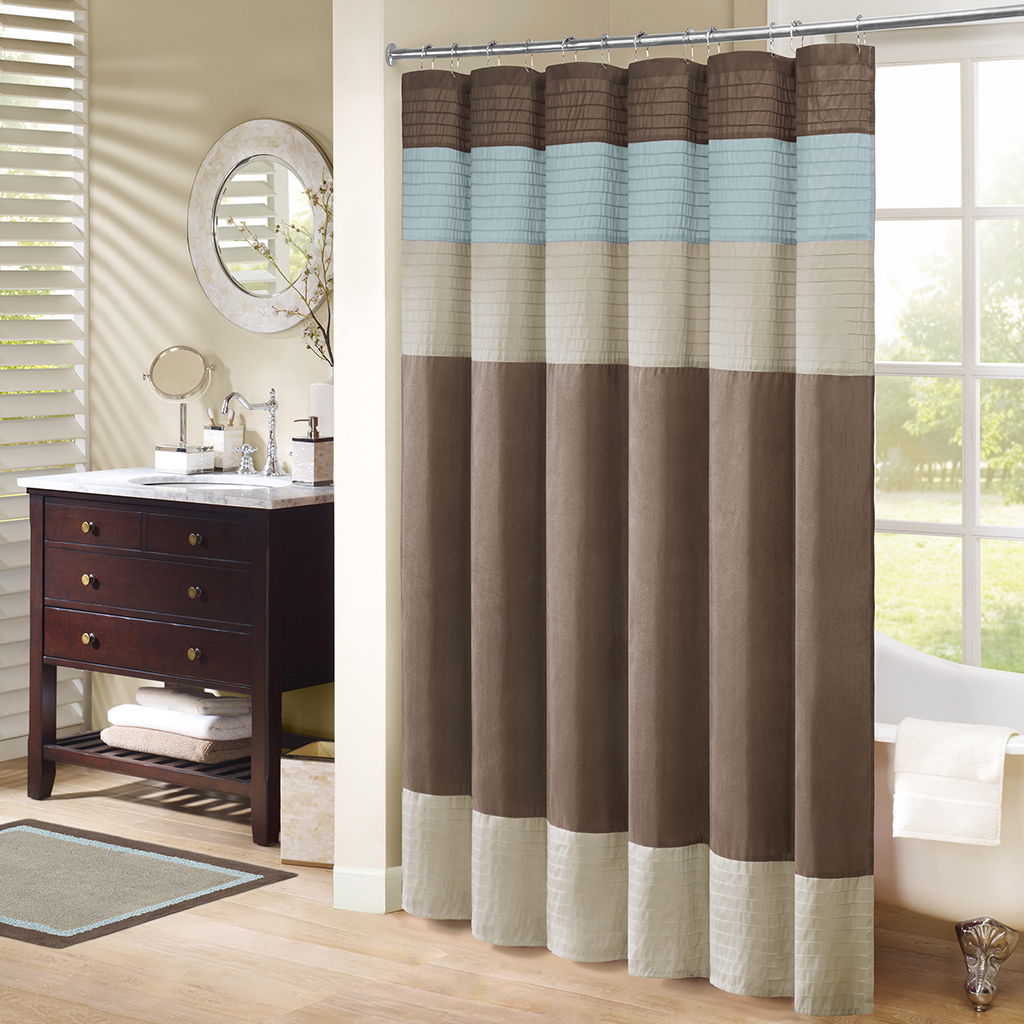 Amherst - Shower Curtain - Blue