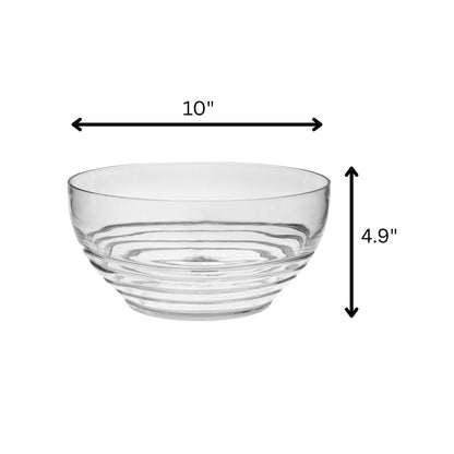 Swirl Acrylic Serving Bowls, Unbreakable Daily Nest
