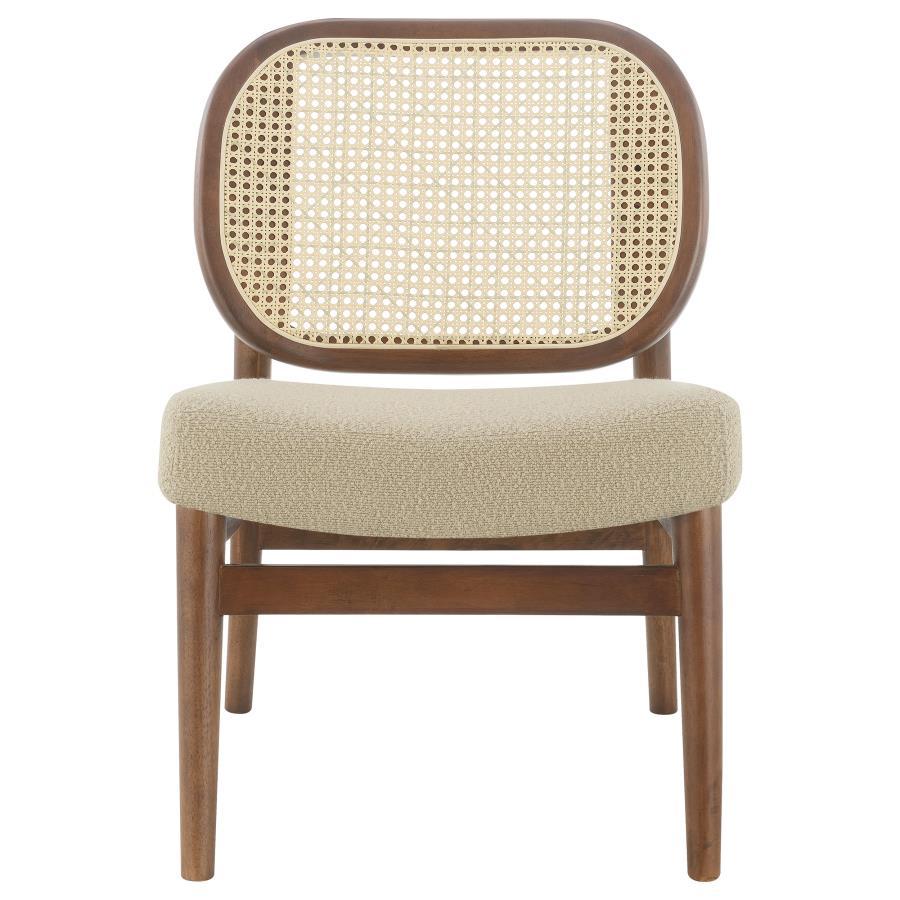 Rayo - Rattan Cane Back Accent Chair With Padded Seat Coaster Fine Furniture
