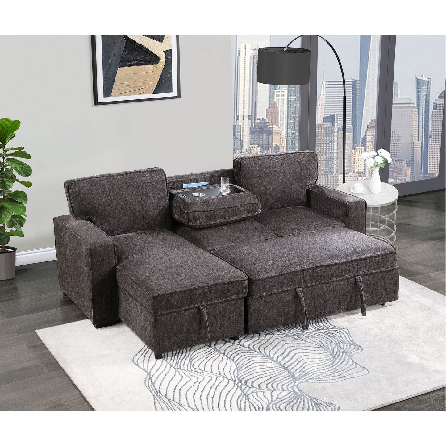 Territory - Pull Out Sofa Bed Global Furniture USA