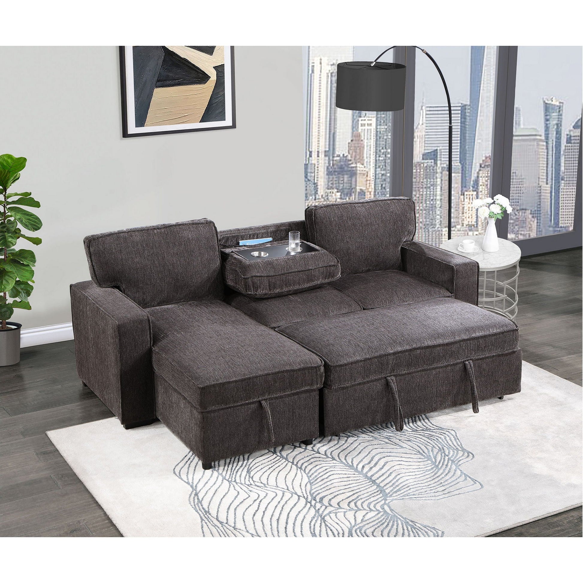 Territory - Pull Out Sofa Bed Global Furniture USA