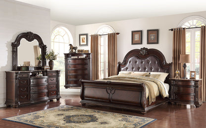 Stanley - Bedroom Set - Cherry Crown Mark