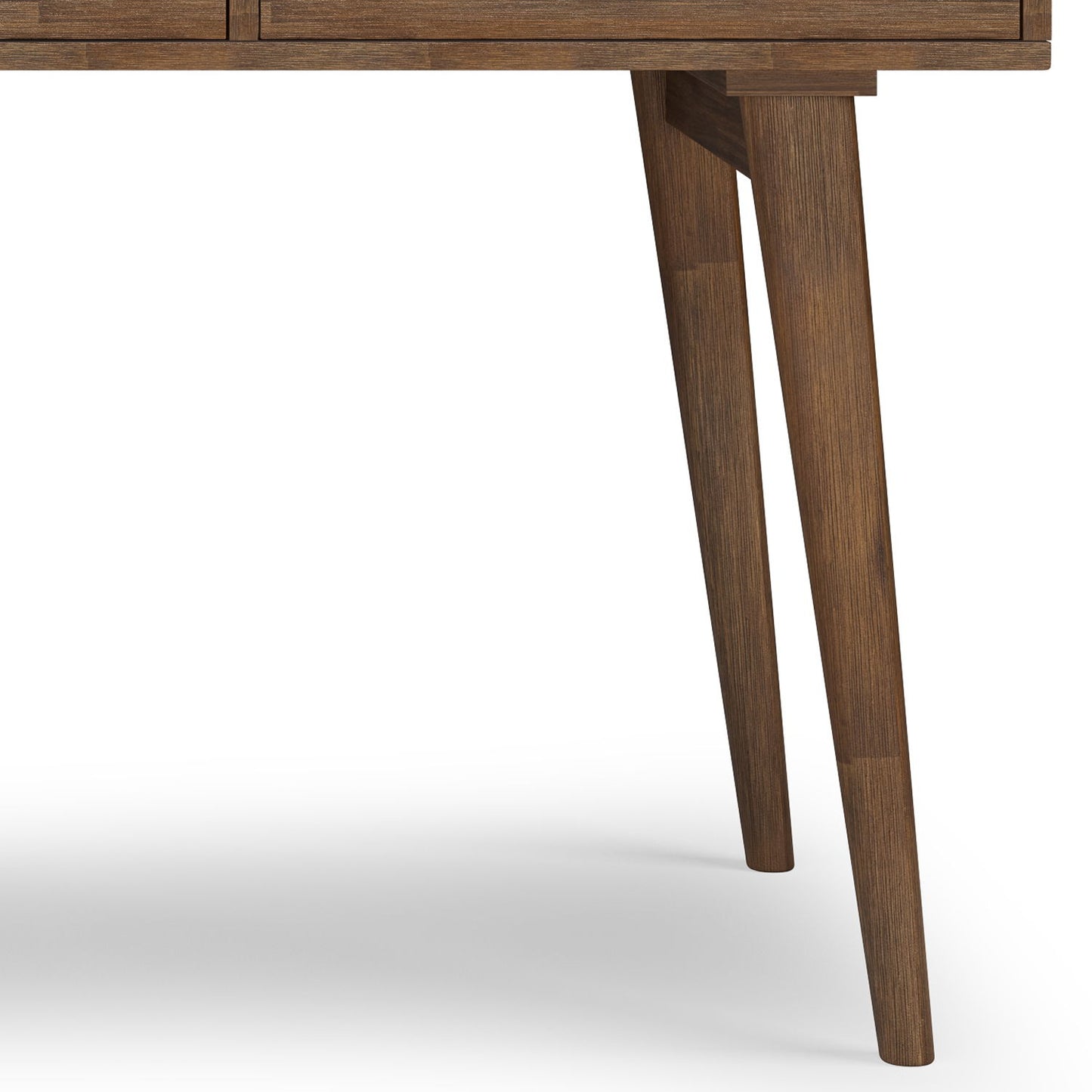 Clarkson - Desk - Rustic Natural Aged Brown Simpli-Home