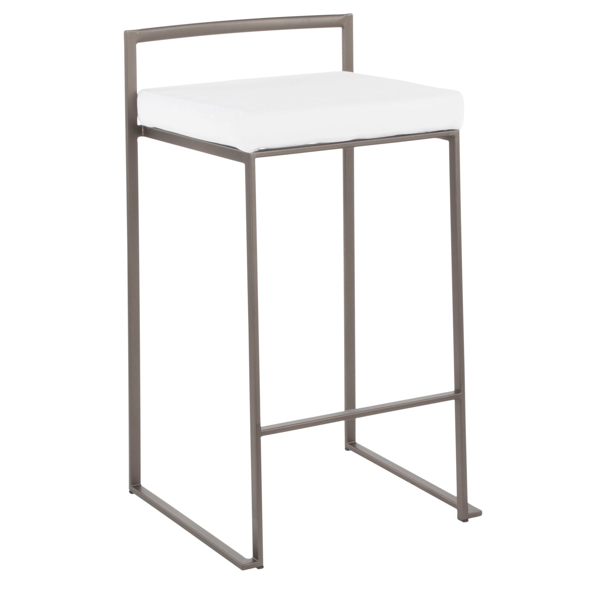 Fuji - Industrial Stackable Counter Stool Elegant Design Lumi Source