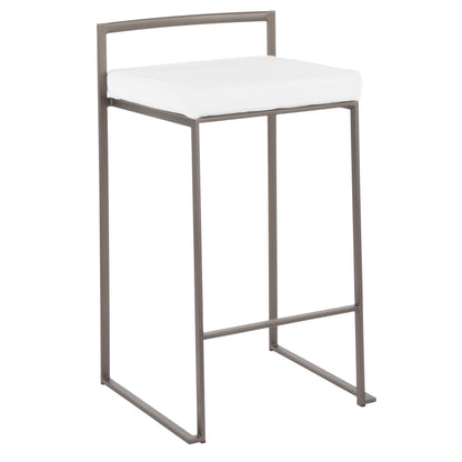 Fuji - Industrial Stackable Counter Stool Elegant Design Lumi Source