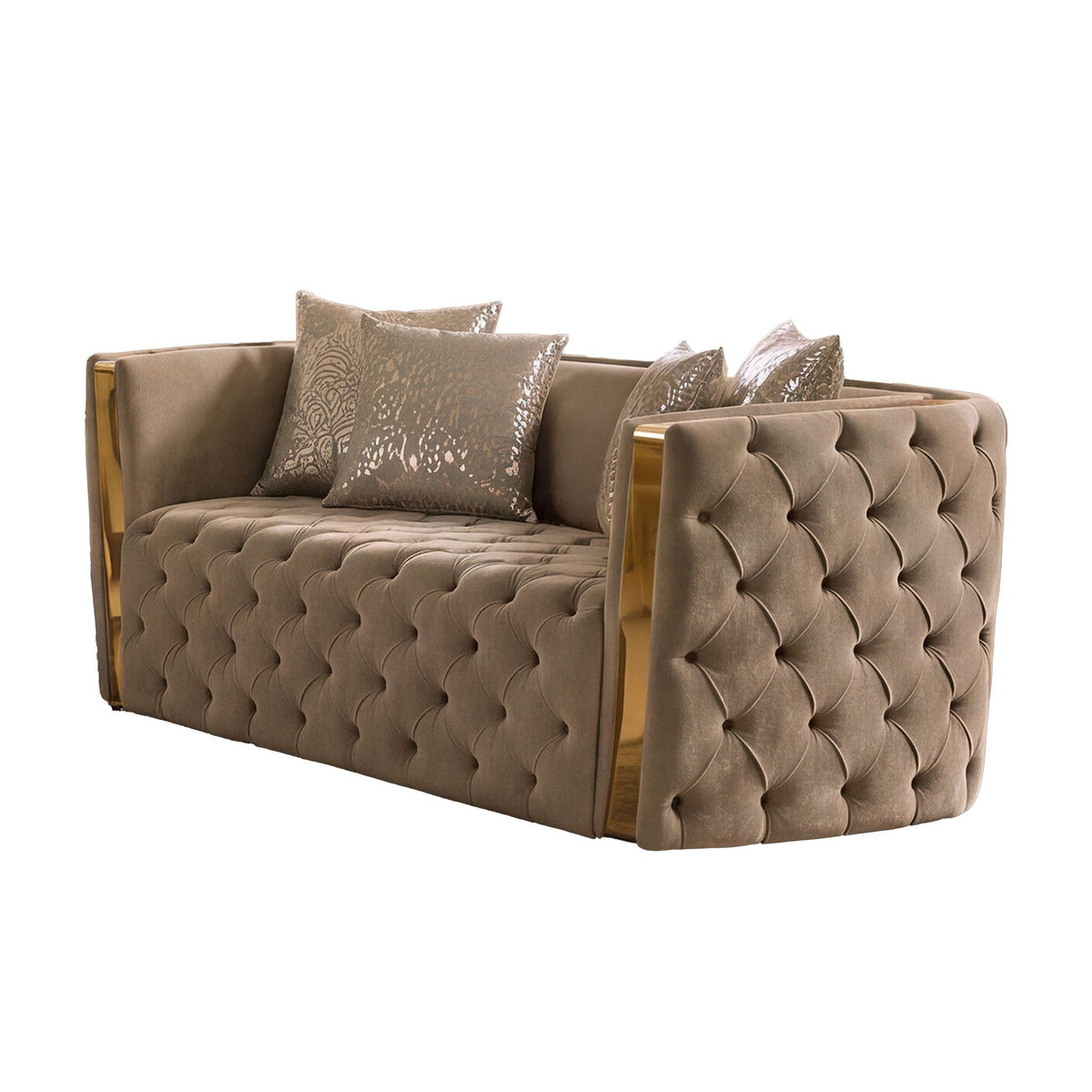 Naomi - Button Tufted Loveseat Matrix Furniture Group