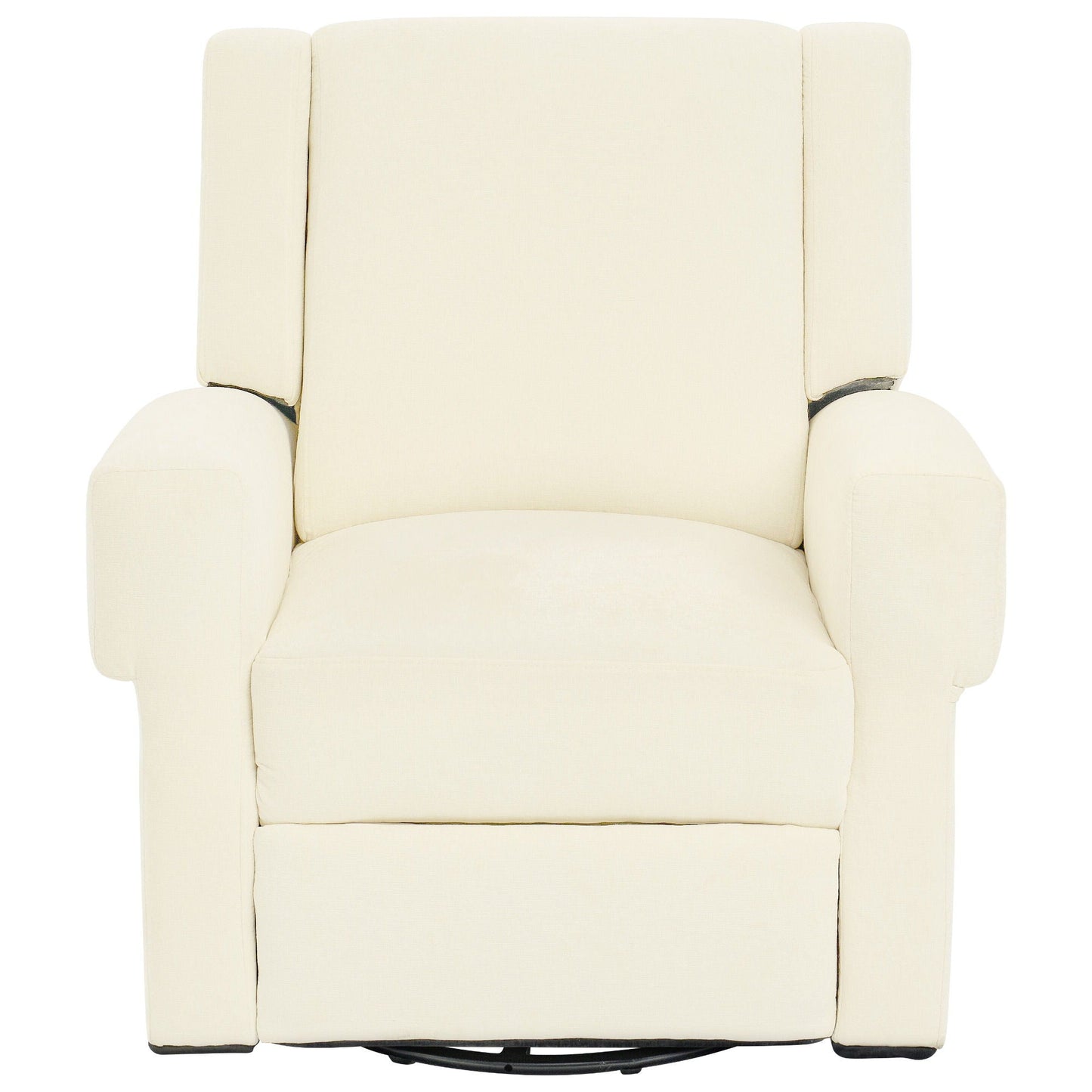 Manual Recliner Chair With Swivel Rocker Function, Dual Recline Angles Noble House
