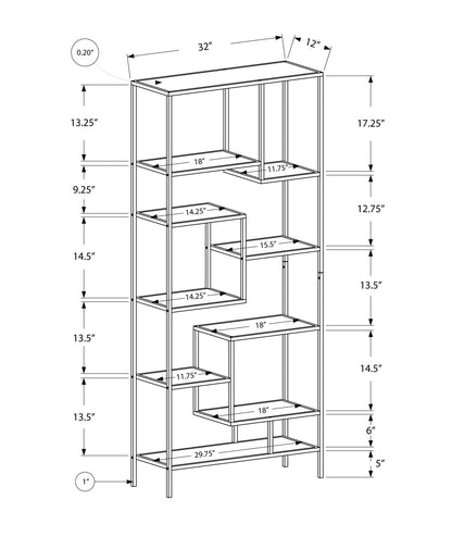 Bookshelf, Bookcase, Etagere, For Office, Contemporary & Modern 8th Street