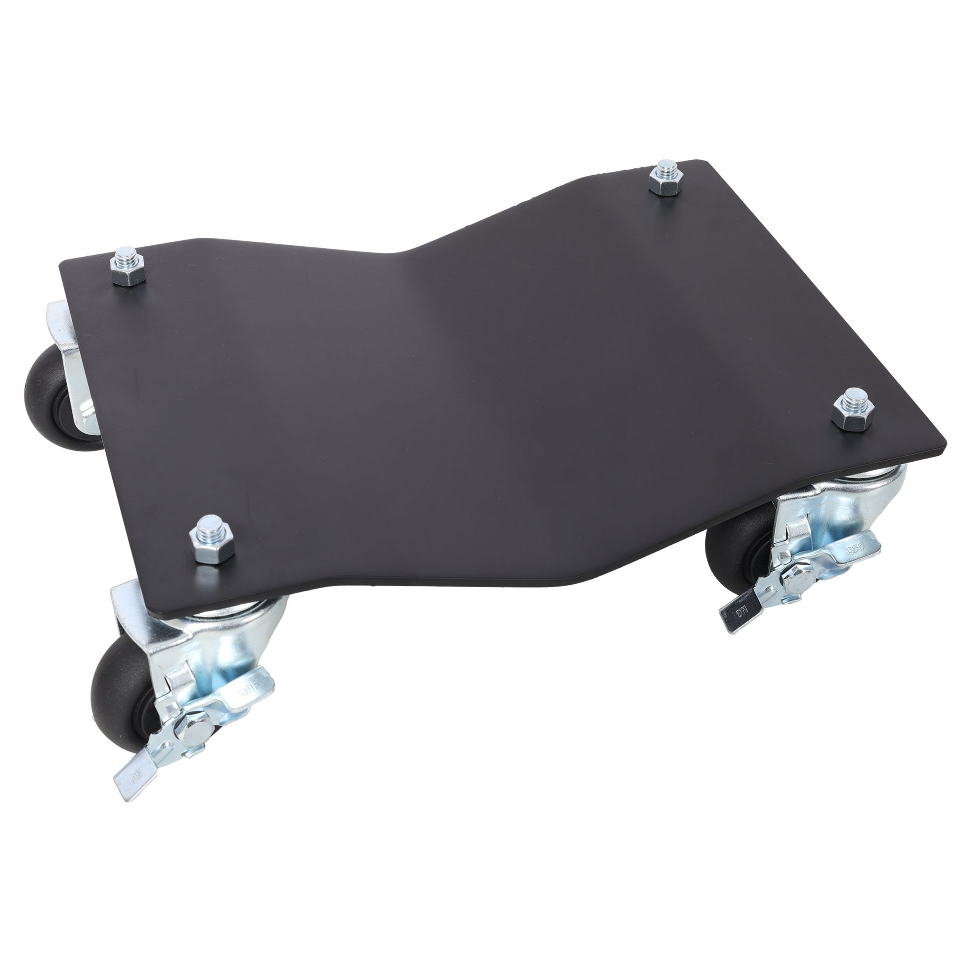 Heavy Duty Steel Vehicle Dollies With Brakes, 2500Lbs Capacity Daily Nest