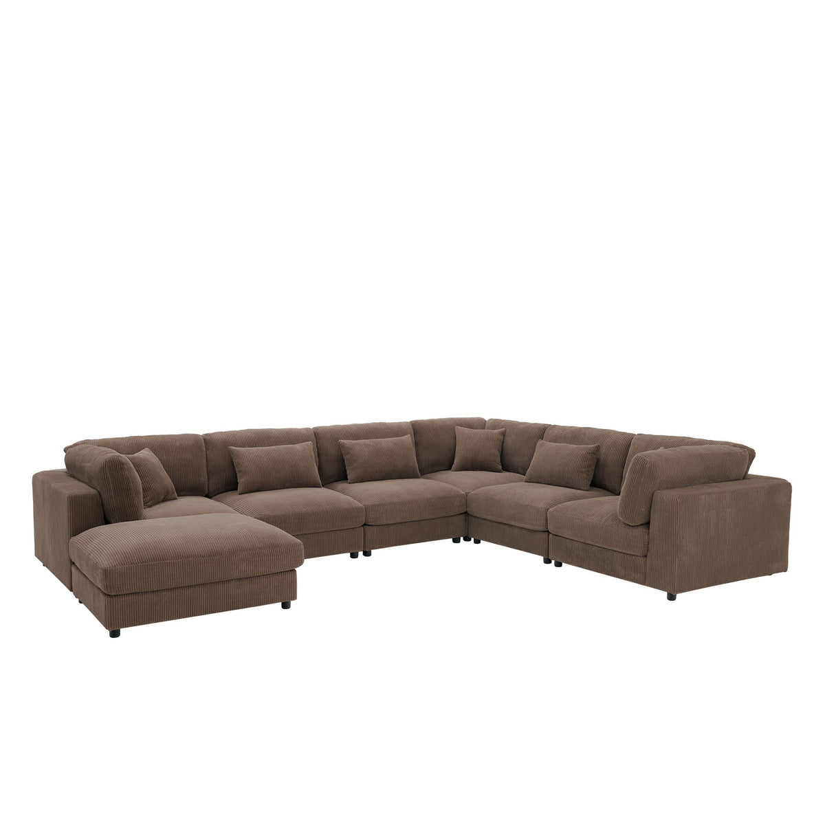 Upholstered Modular Sectional & Custom Configuration Home Essentials