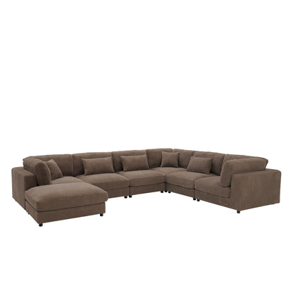 Upholstered Modular Sectional & Custom Configuration Home Essentials