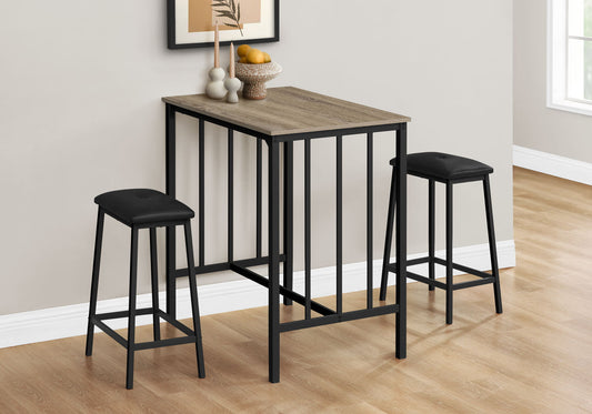 3 Pieces Dining Set, Counter Height, Rectangular, Small, Contemporary & Modern 8th Street