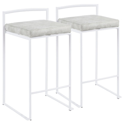 Fuji - Simple Elegance, Contemporary Stackable Counter Stool Lumi Source