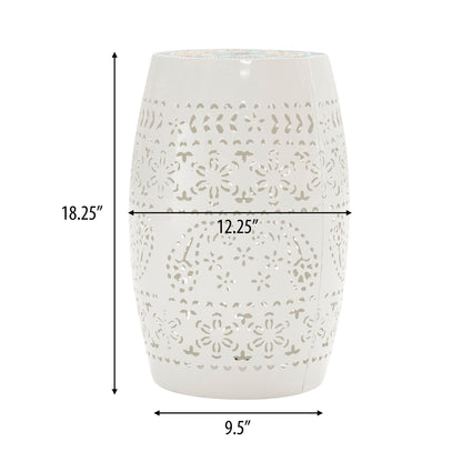 Lilac - Mosaic Side Table Noble House