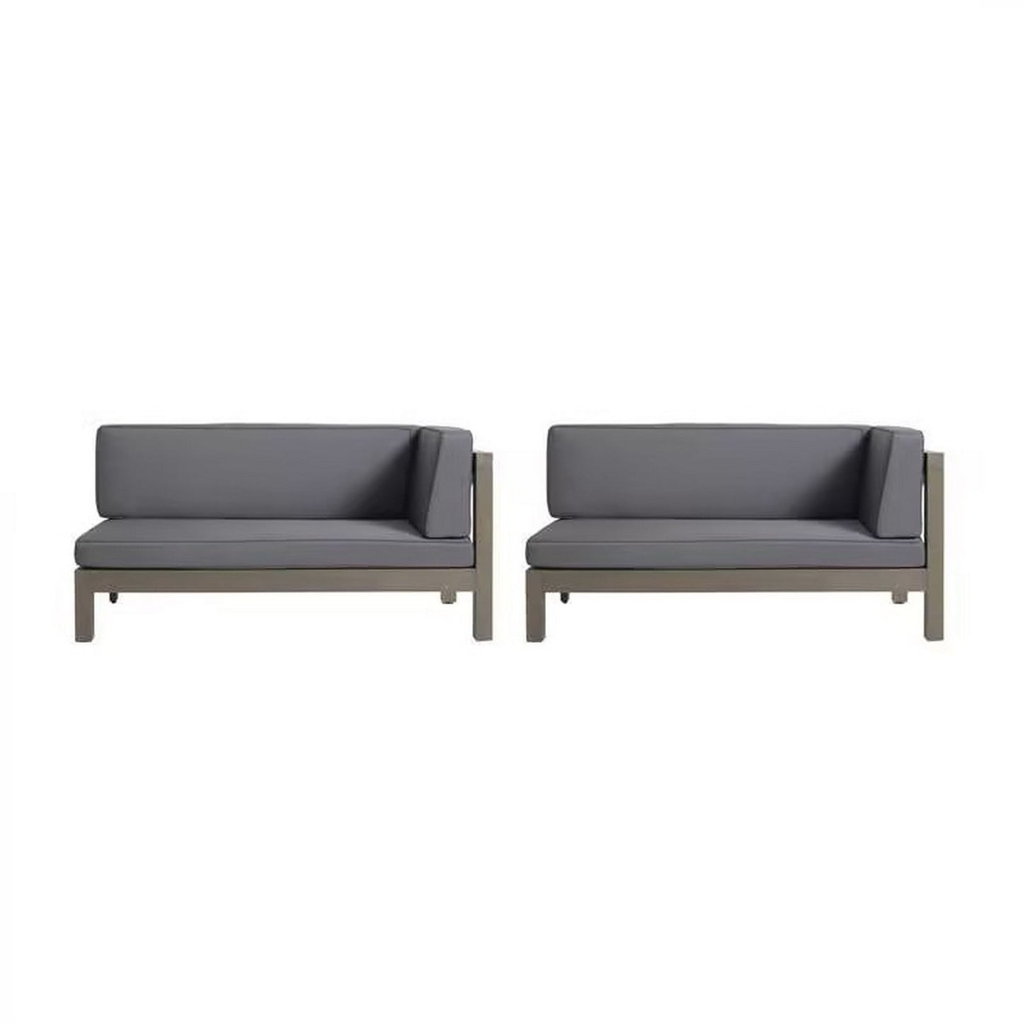 Brava - X Back Corner Bench Noble House