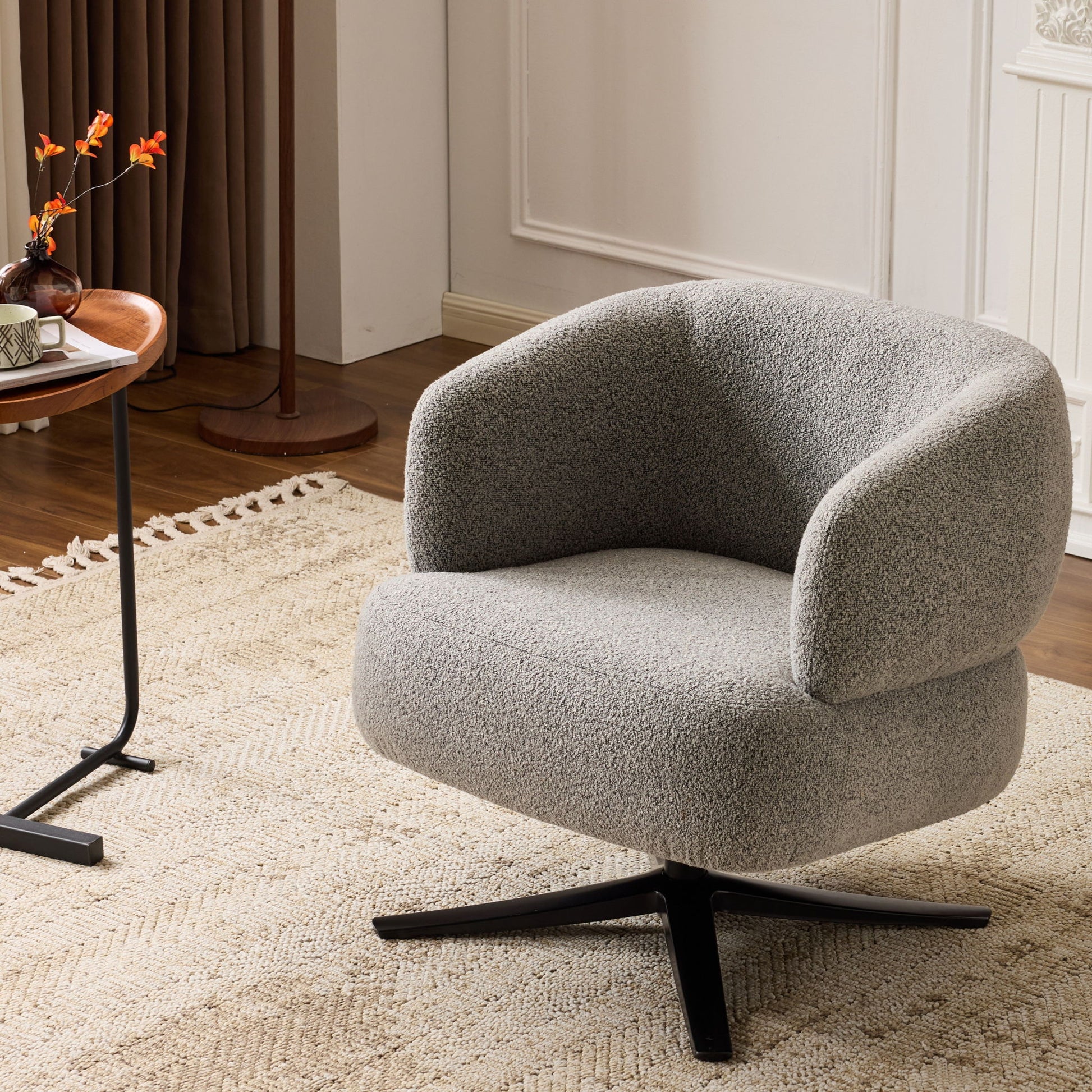 Cuddle Style Leisure Swivel Sofa Chair Home Essentials