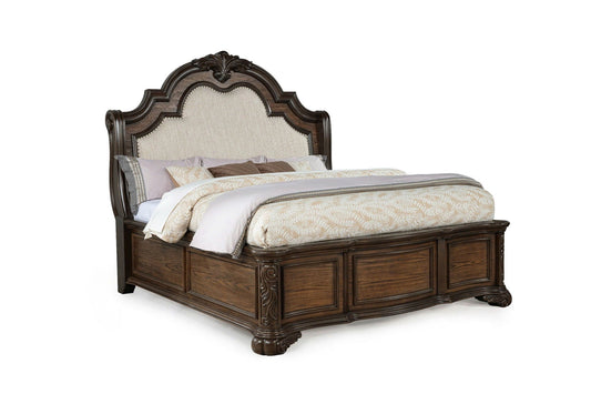 Ludwig - Upholstered Bed Crown Mark