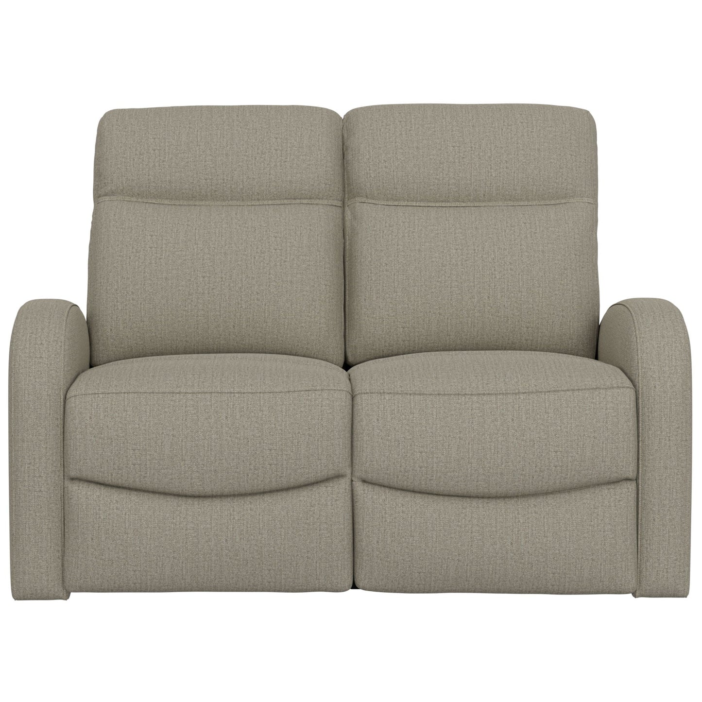 Manual Reclining Loveseat With Dual Seating Support For Living Room Emerald Home