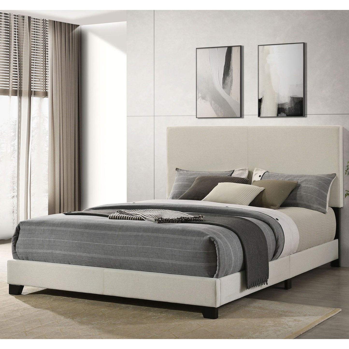 Efram - Panel Bed Furniture Max
