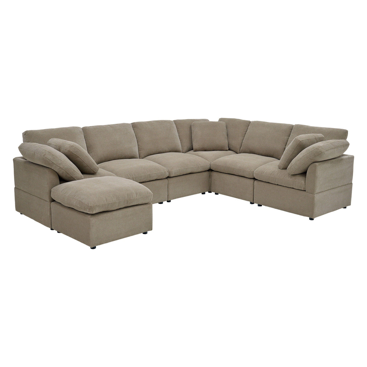 Modular Cloud Sofa, Freely Configurable Corner Home Essentials