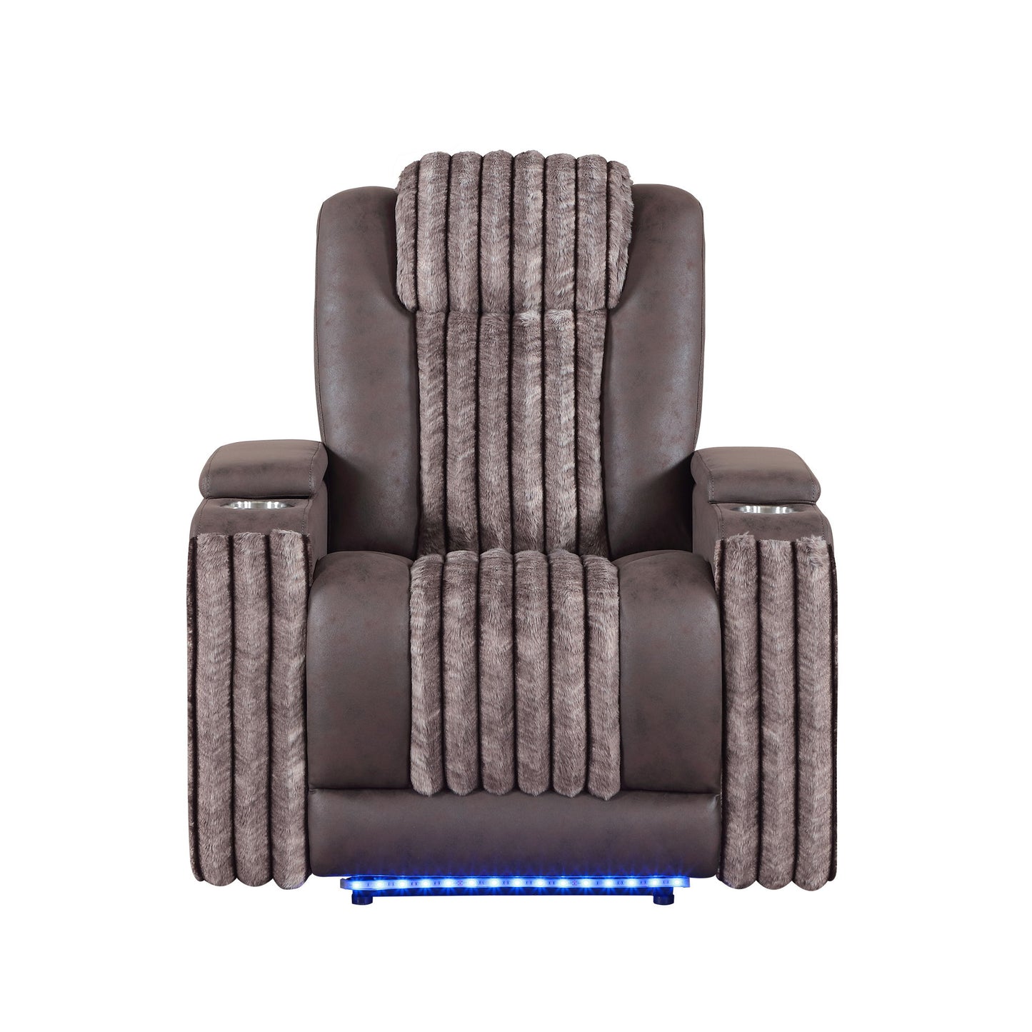 Duran - Power Recliner With Power Headrest Global Furniture USA