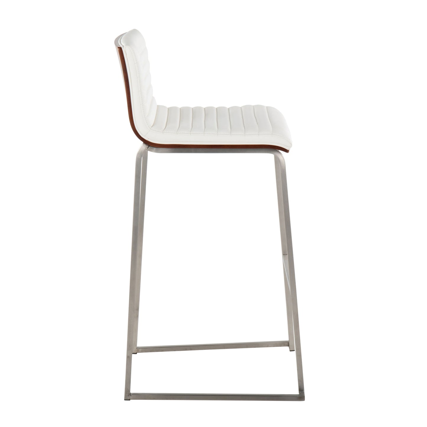 Mason Mara - Contemporary Fixed Height Barstool (Set of 2) Lumi Source