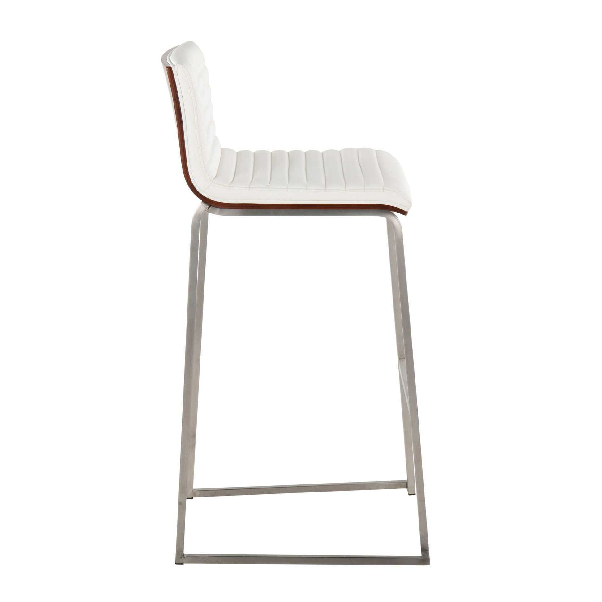 Mason Mara - Contemporary Fixed Height Barstool (Set of 2) Lumi Source