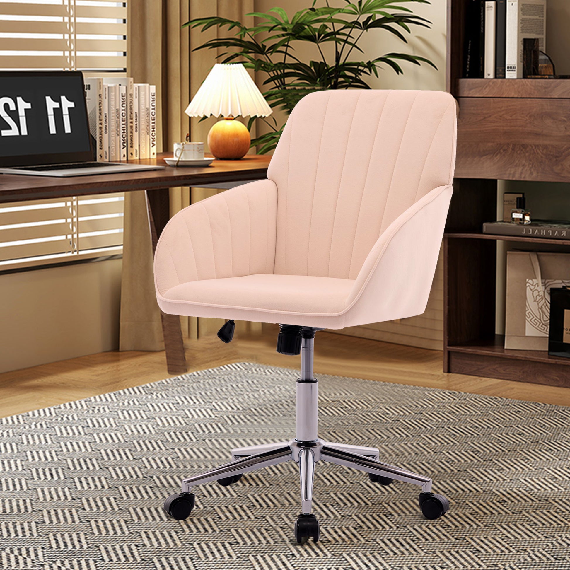 Adjustable Ergonomic Office Chair, Swivel Backrest Seat Home Essentials