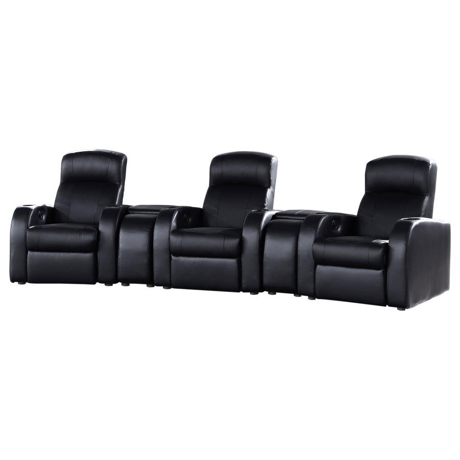 Cyrus - Upholstered Home Theater Seating CoasterEssence