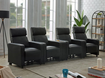 Toohey - Upholstered Tufted Recliner Living Room Set CoasterEveryday