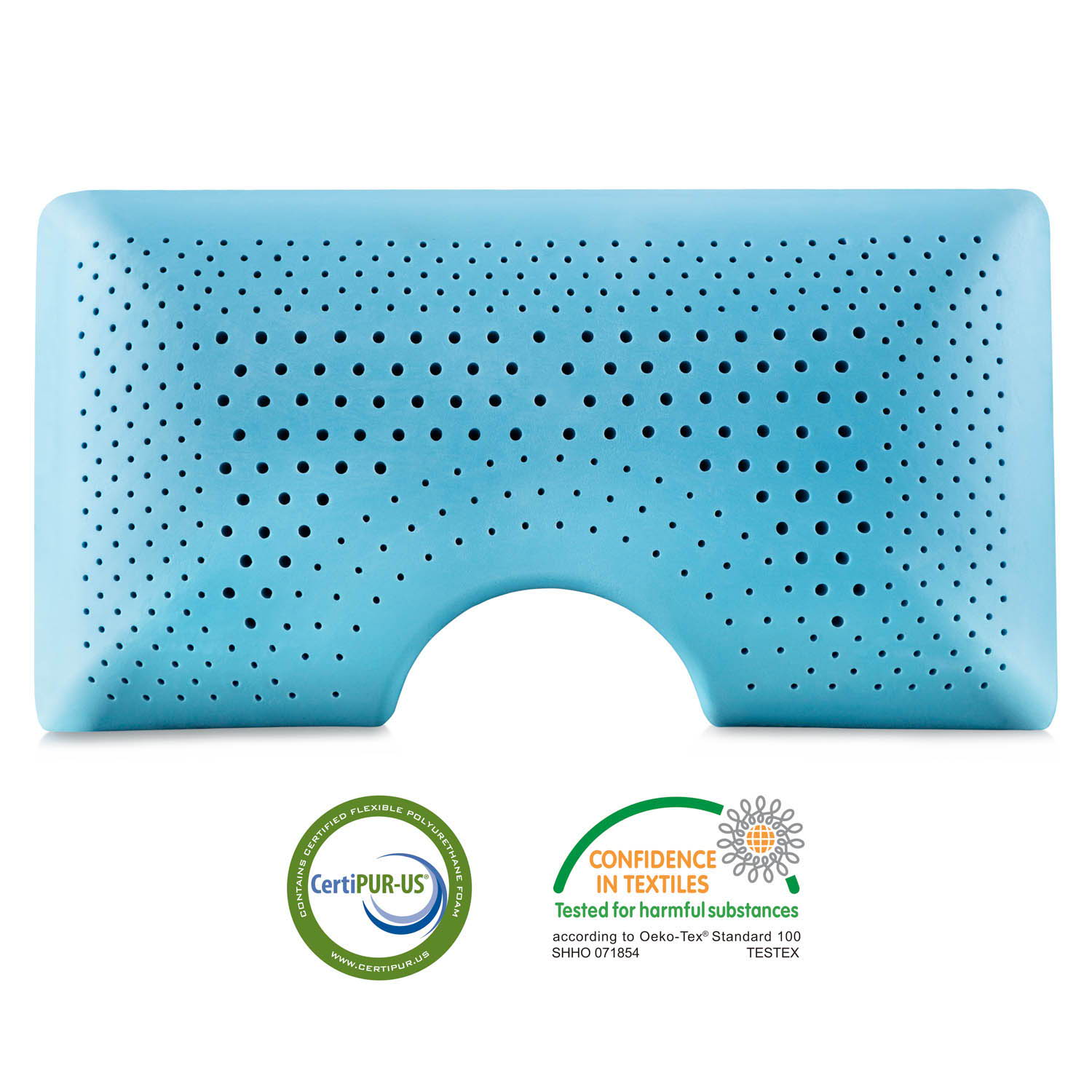 Shoulder Zoned Gel Dough - Pillow Malouf