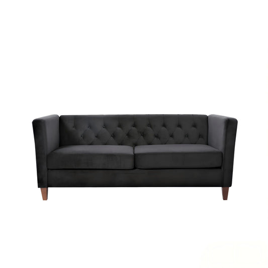 Button Tufted 3 Seater Sofa For Living Room US Pride
