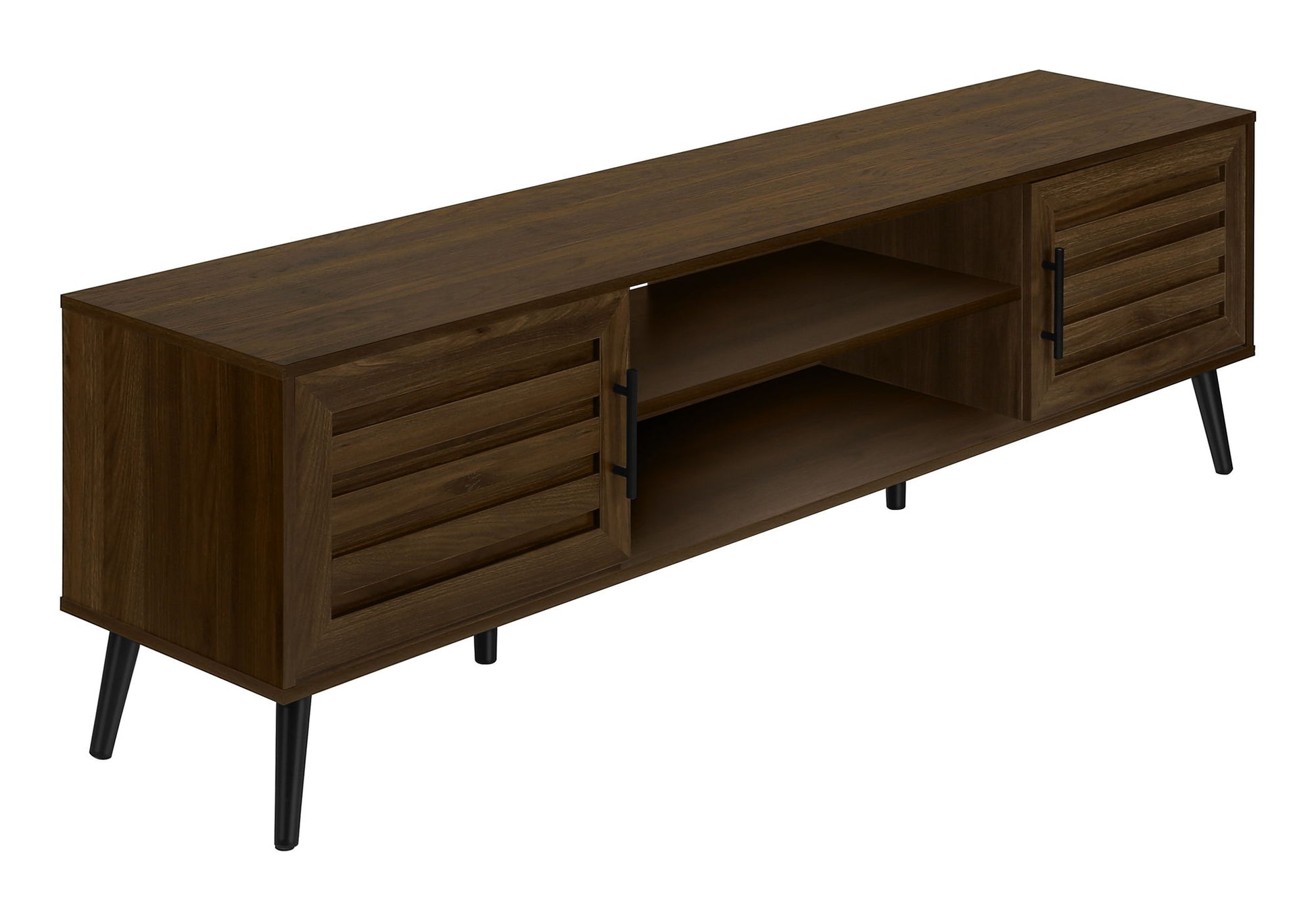 TV Stand, Console, Media Entertainment Center, Storage Cabinet, Transitional 8th Street