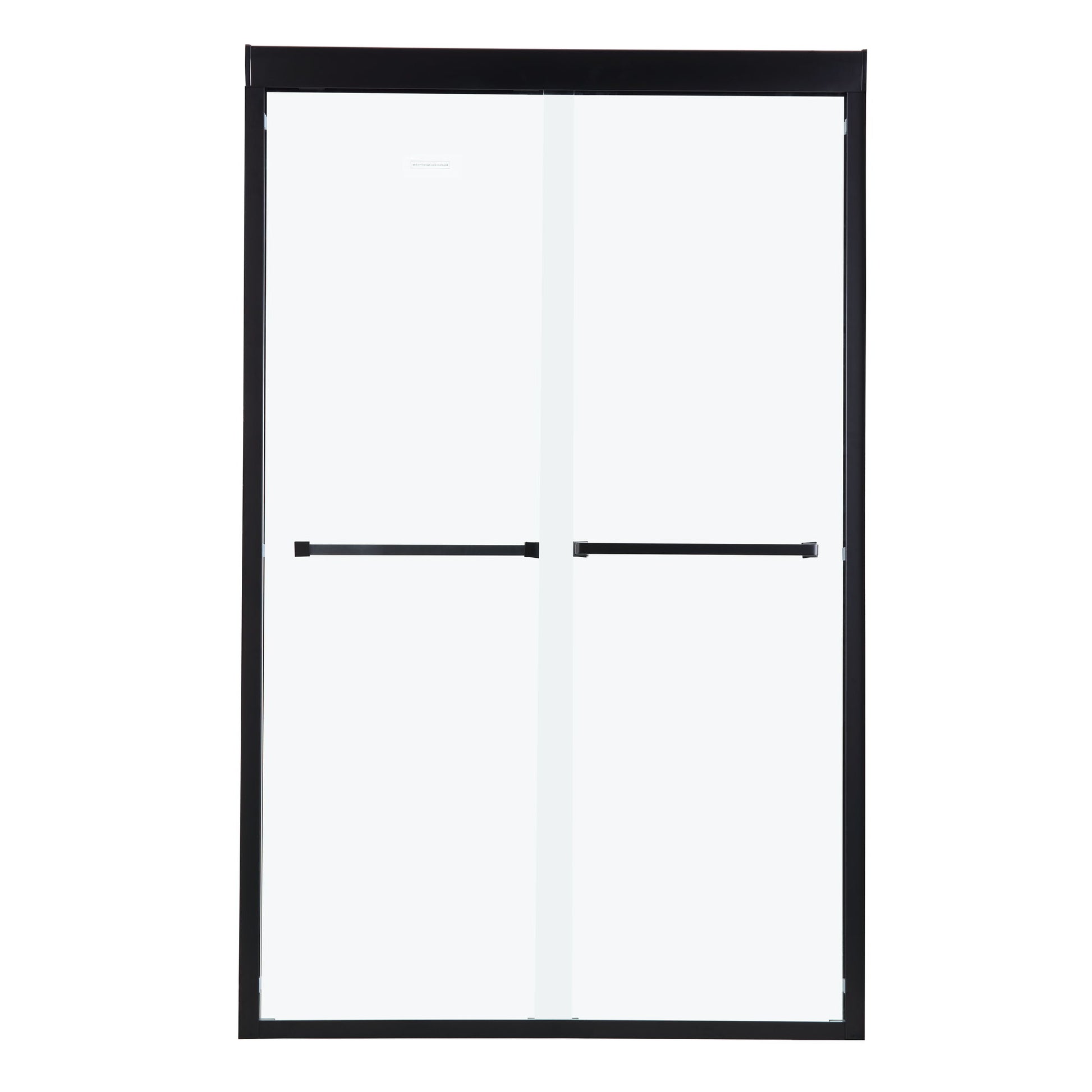 Modern Double Sliding Shower Enclosure, Tempered Glass Daily Nest