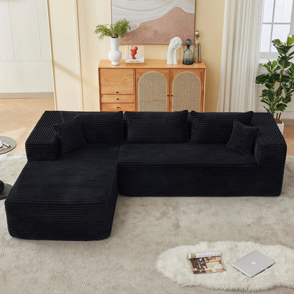 Modular Sofa With Golden Square Legs Home Essentials