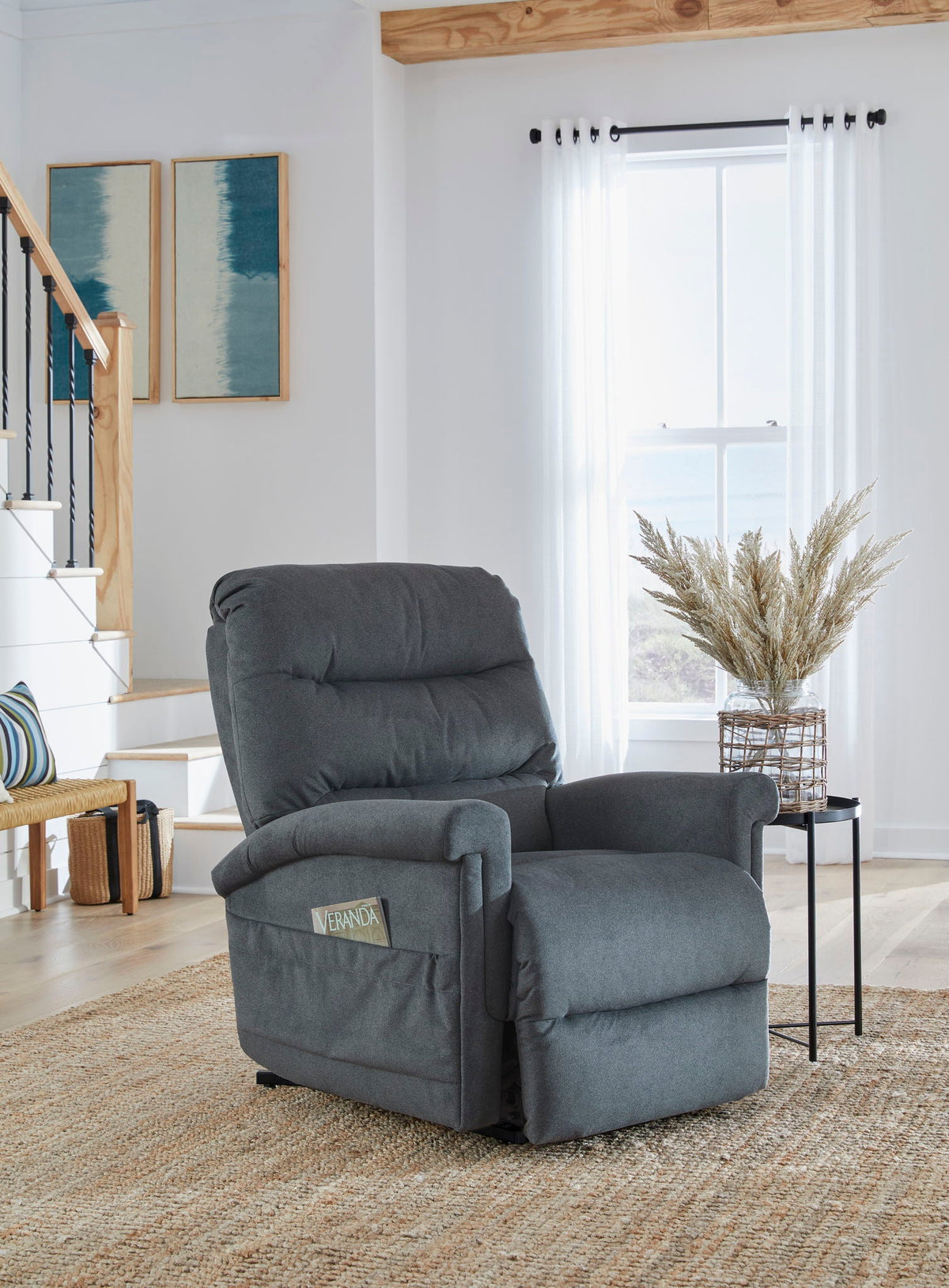 Victoria Three Motor Lift Recliner Best Home Furnishings