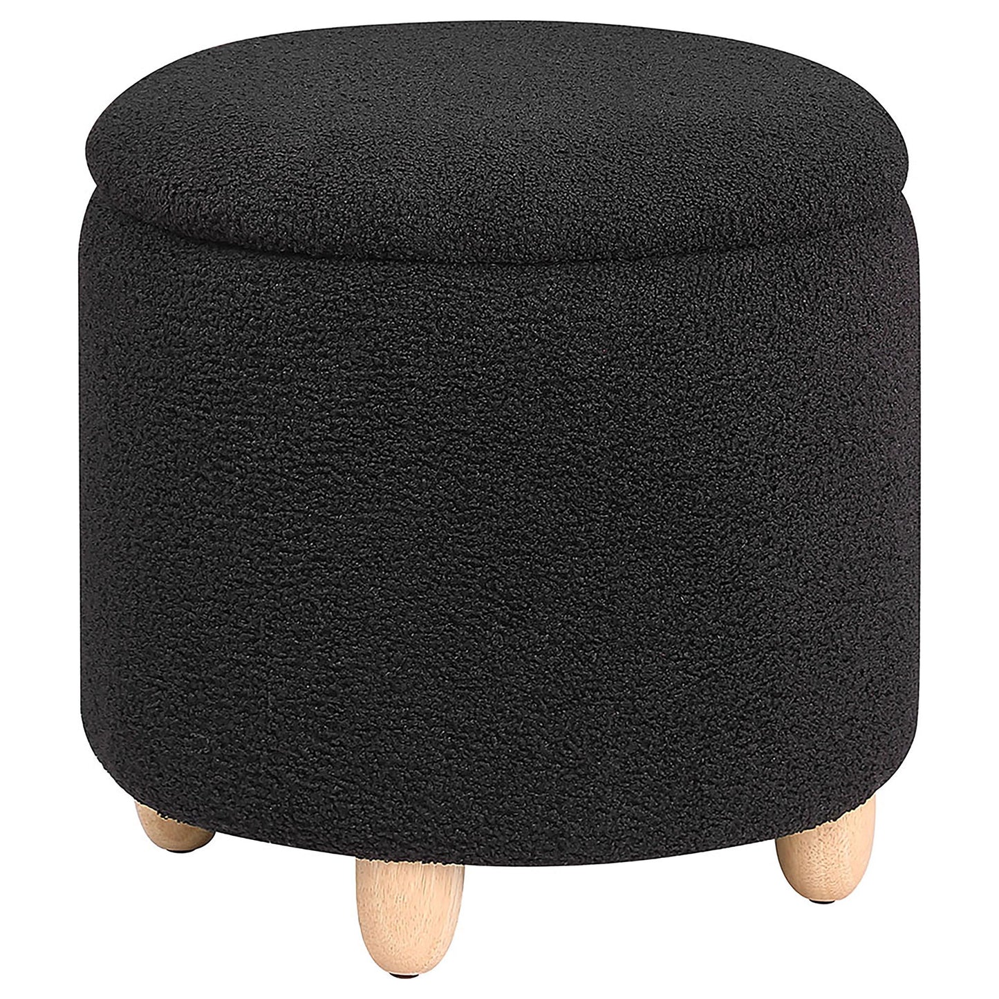 Corvair - Round Storage Ottoman Furniture Max