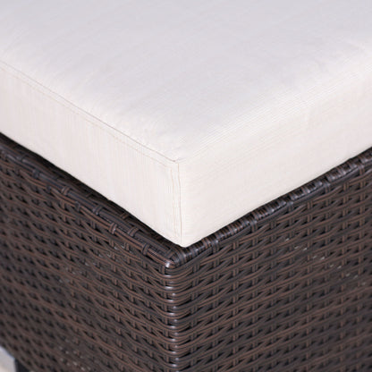 Santa Rosa - Outdoor Lounge Ottoman Noble House