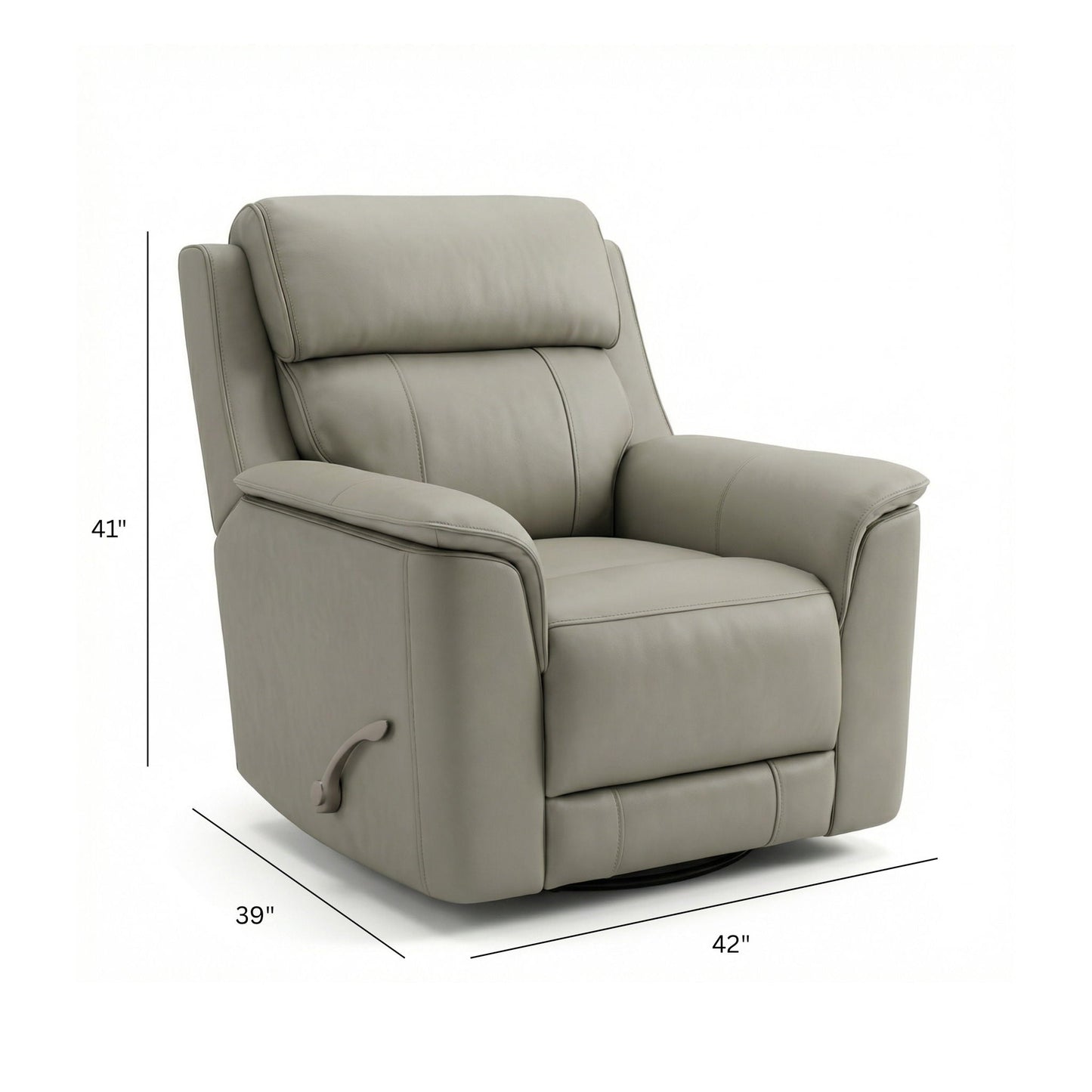 Oslo - Manual Swivel Glider Recliner Home Essentials