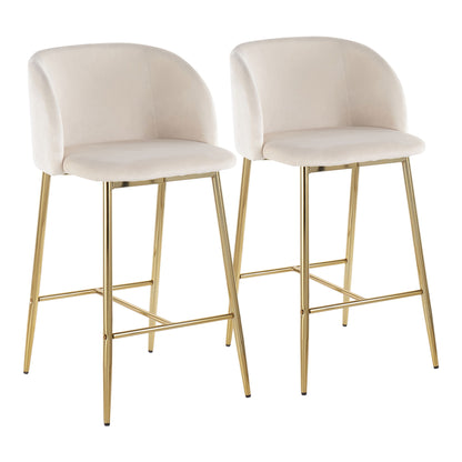 Fran - Contemporary Counter Stool (Set of 2) Lumi Source