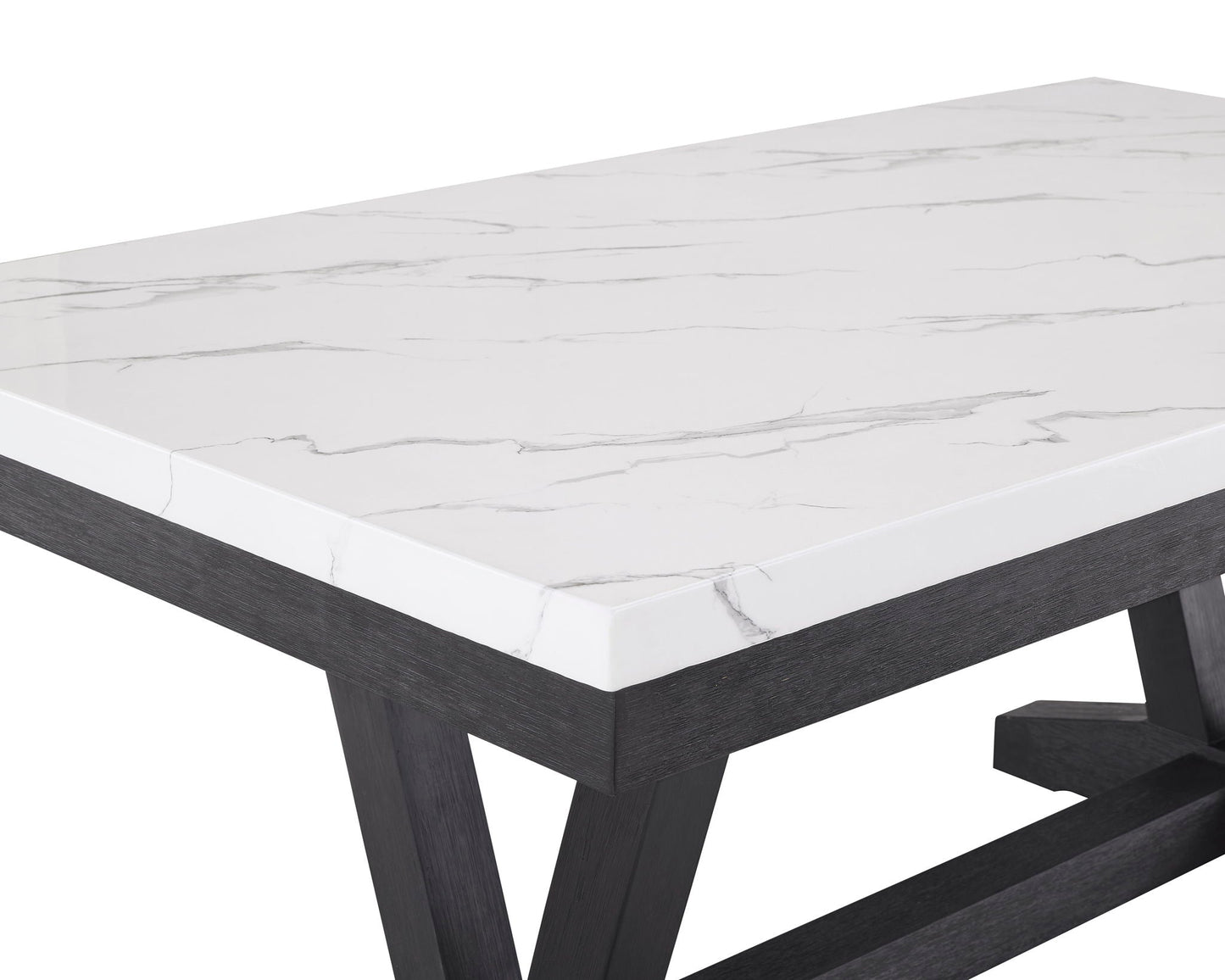 Vance - Dining Room Set - Charcoal / Gray Crown Mark