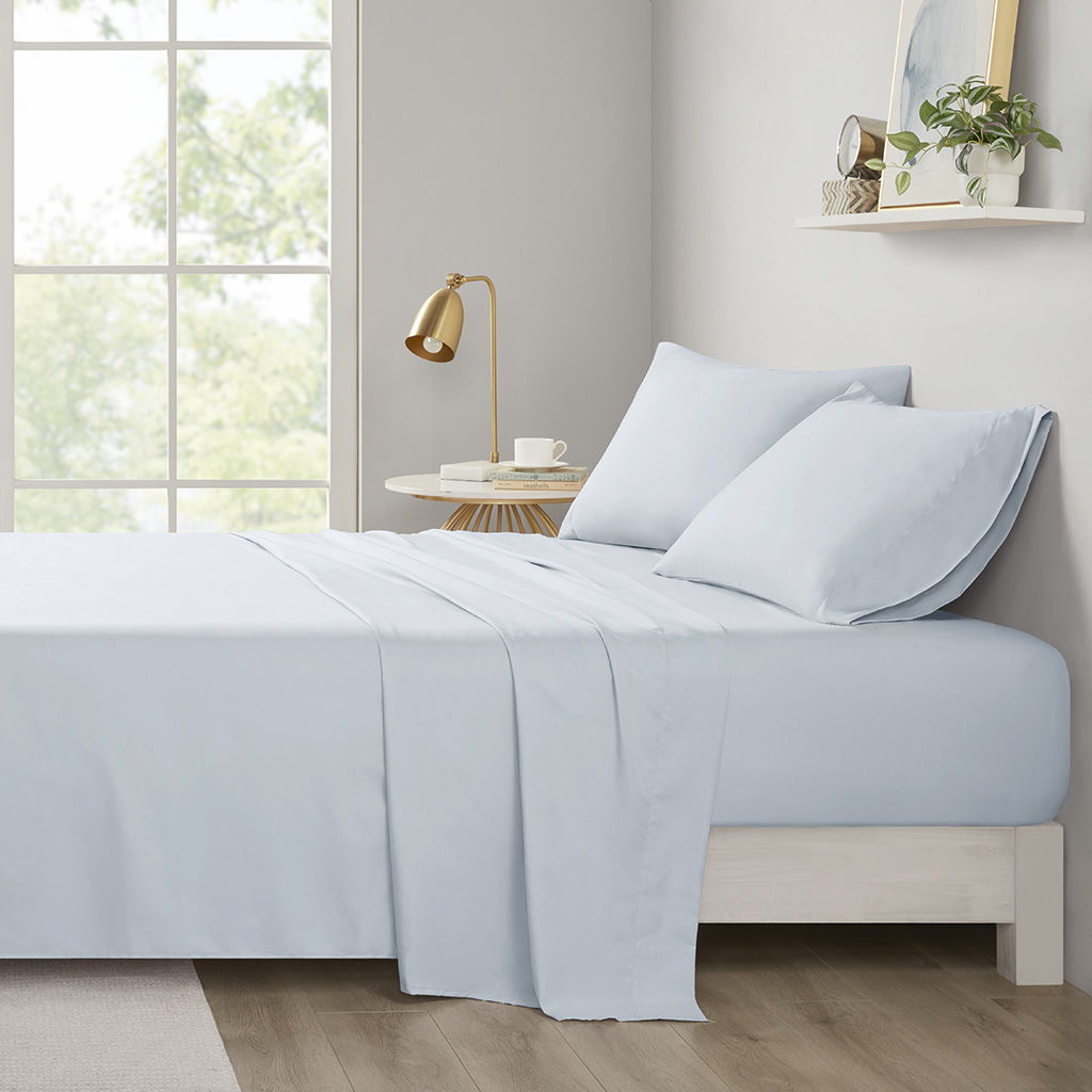 Microfiber - All Season Soft Touch Sheet Set - Blue Intelligent Design