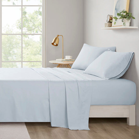 Microfiber - All Season Soft Touch Sheet Set - Blue Intelligent Design