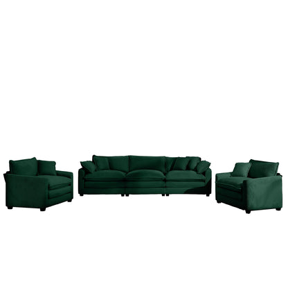 Elegant Oversized Sectional Sofa Set With Deep Seats And Flexible Layout Home Essentials